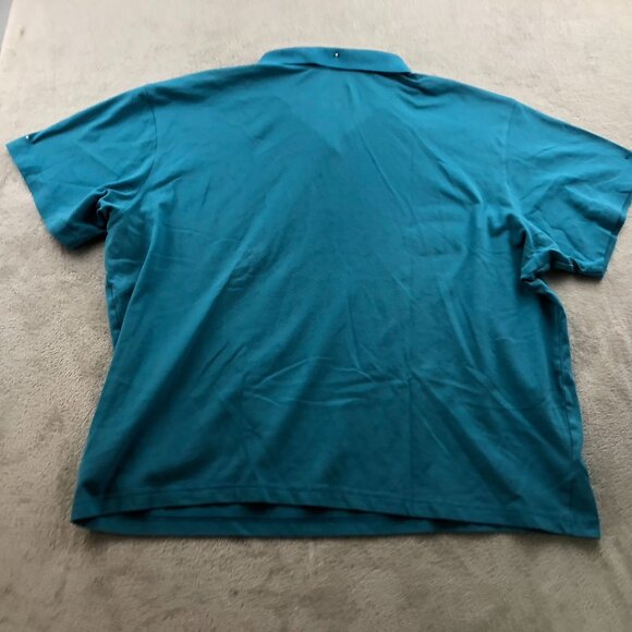 Columbia Sportswear Mens Polo Shirt Size XXL Active Fit Short Sleeve Blue Casual - Picture 10 of 10